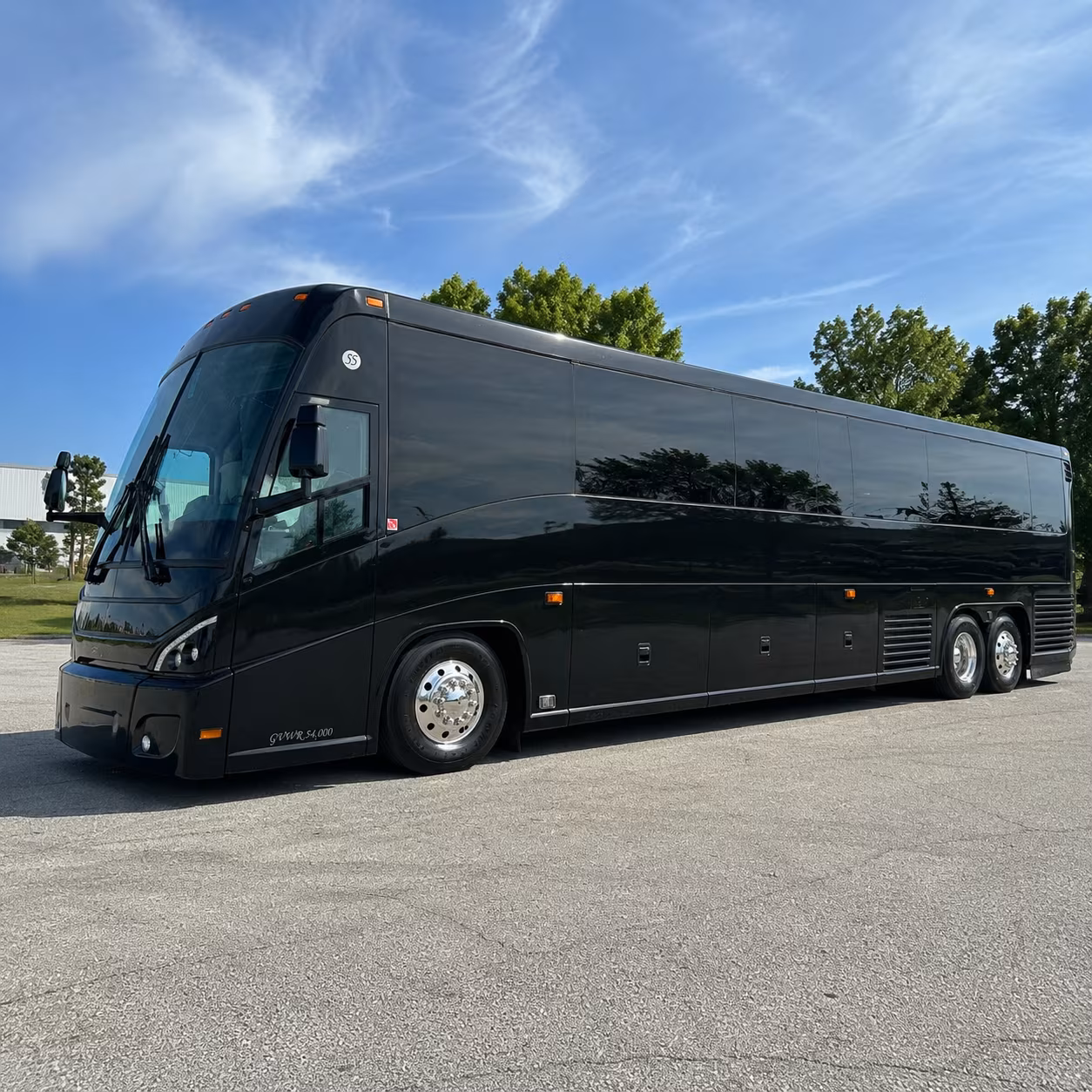 macon 47 passenger charter bus