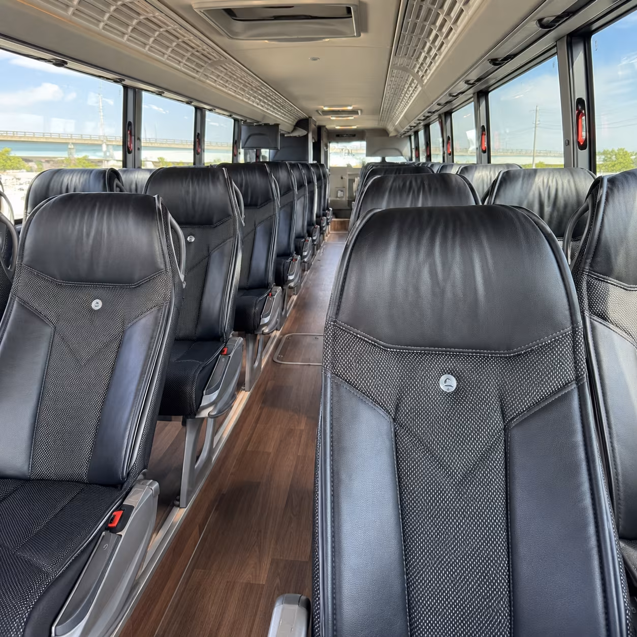 macon airport transportation onboard seating