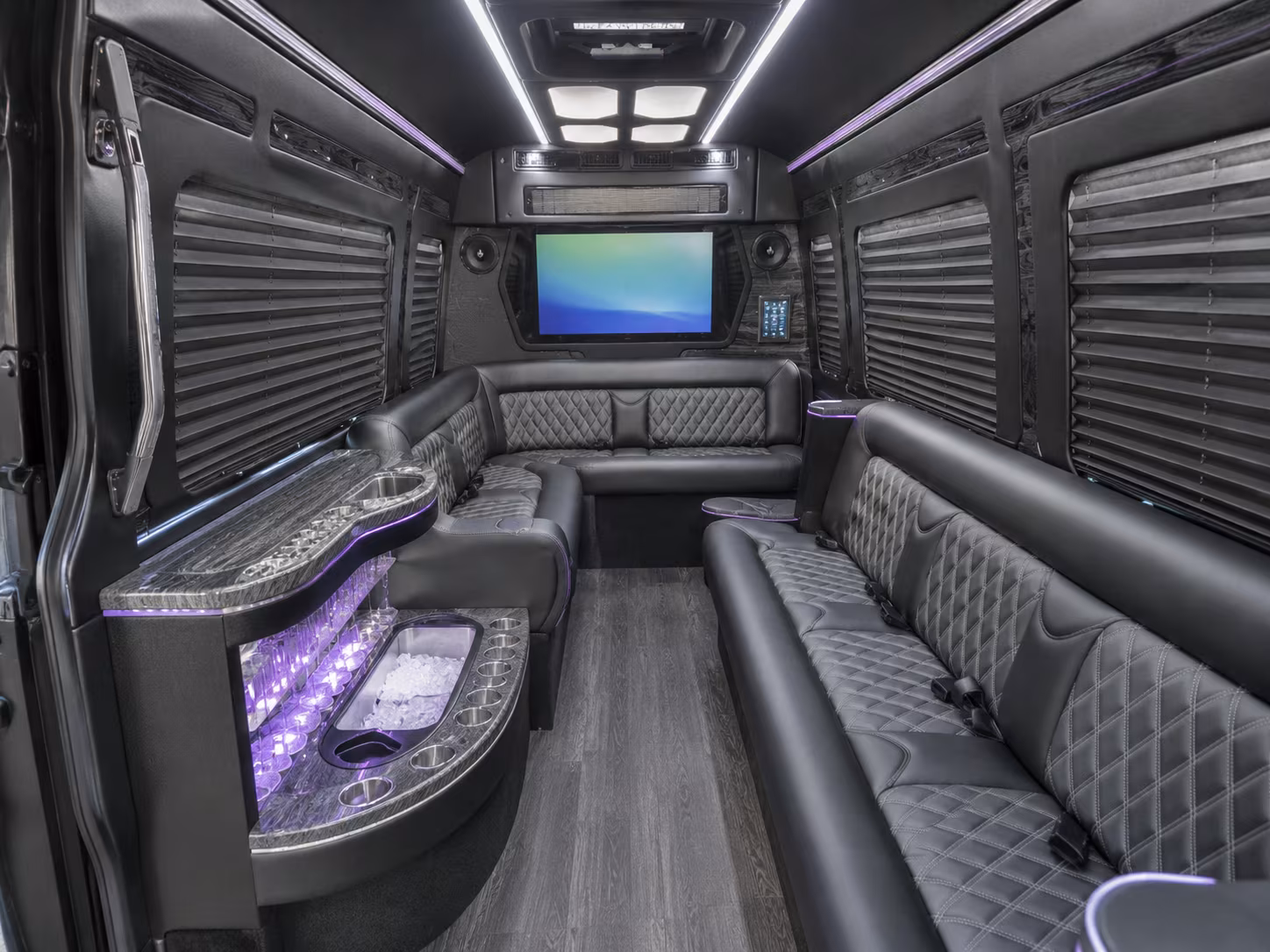 macon birthday party transportation onboard seating