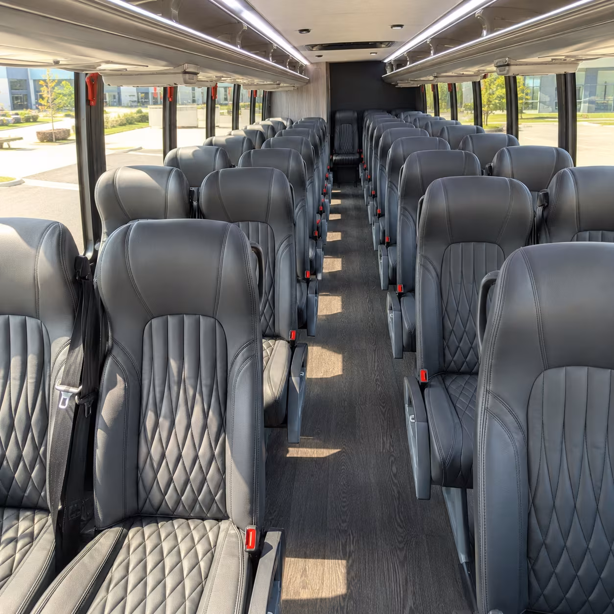 macon field trip transportation onboard seating