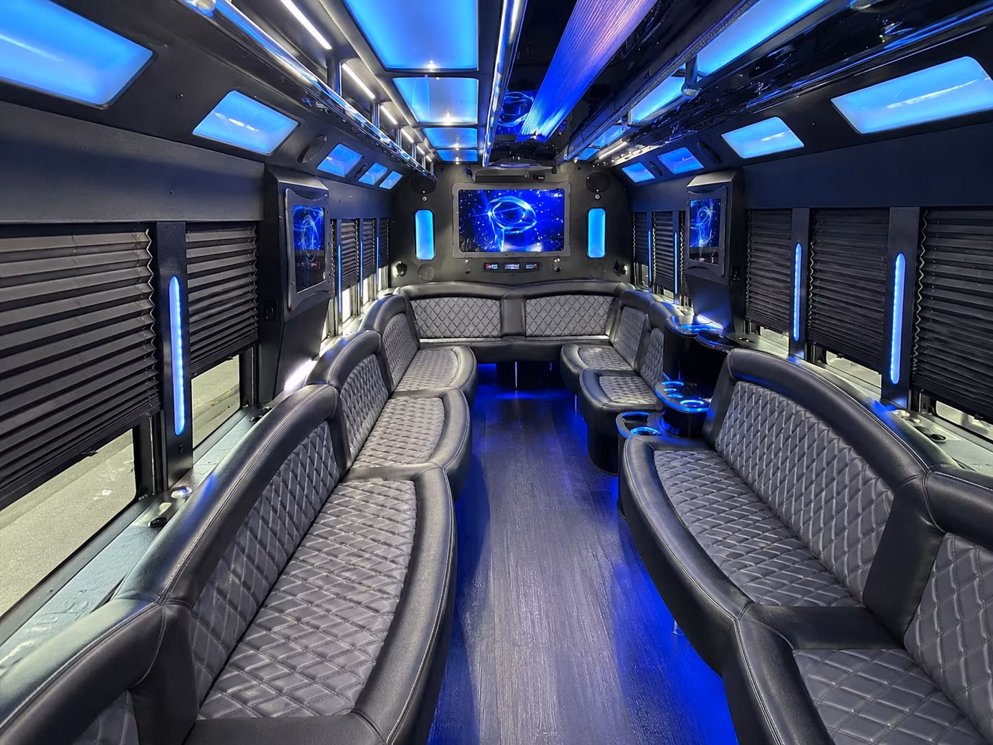 macon holiday party bus rental
