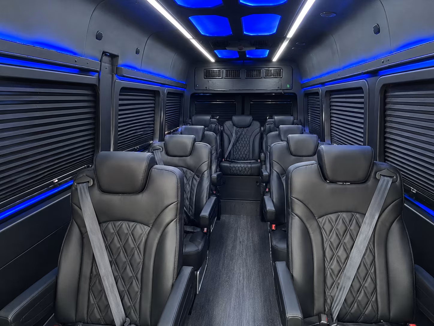 macon sprinter van with driver inside