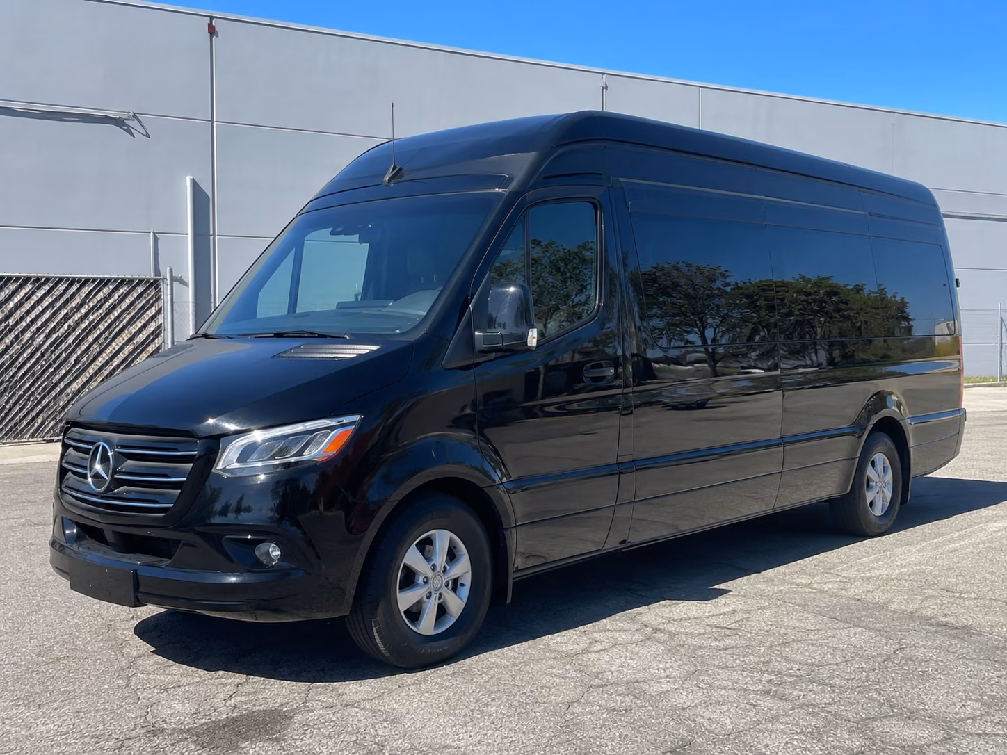 macon sprinter van with driver
